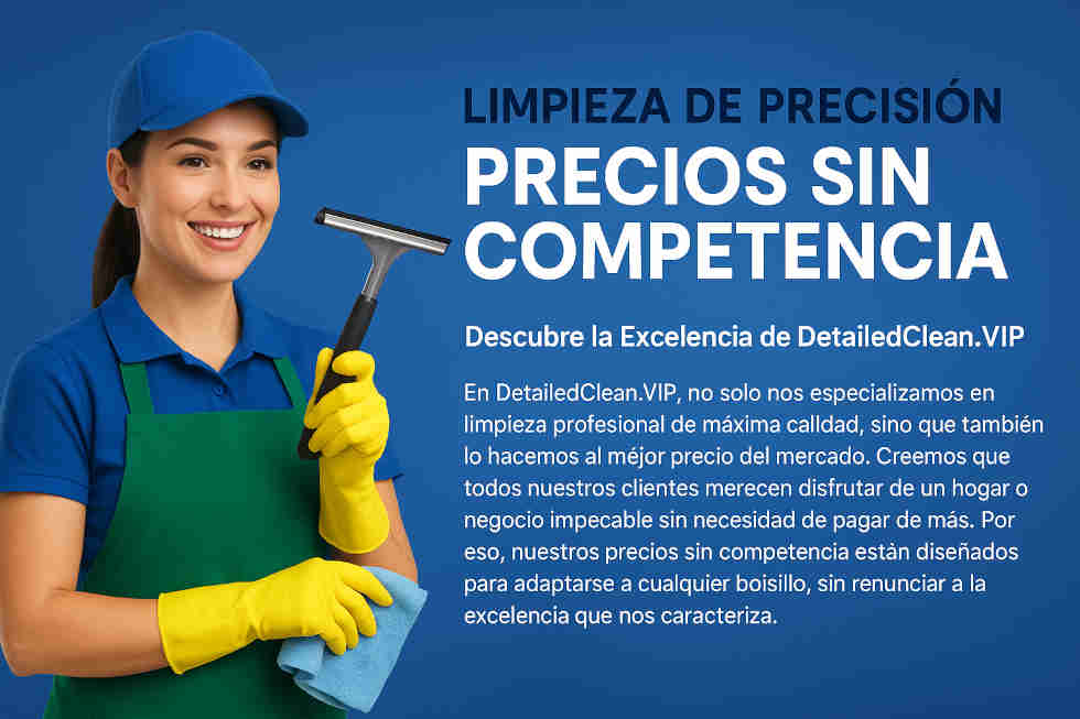 Limpieza de Precisión, Precios sin Competencia